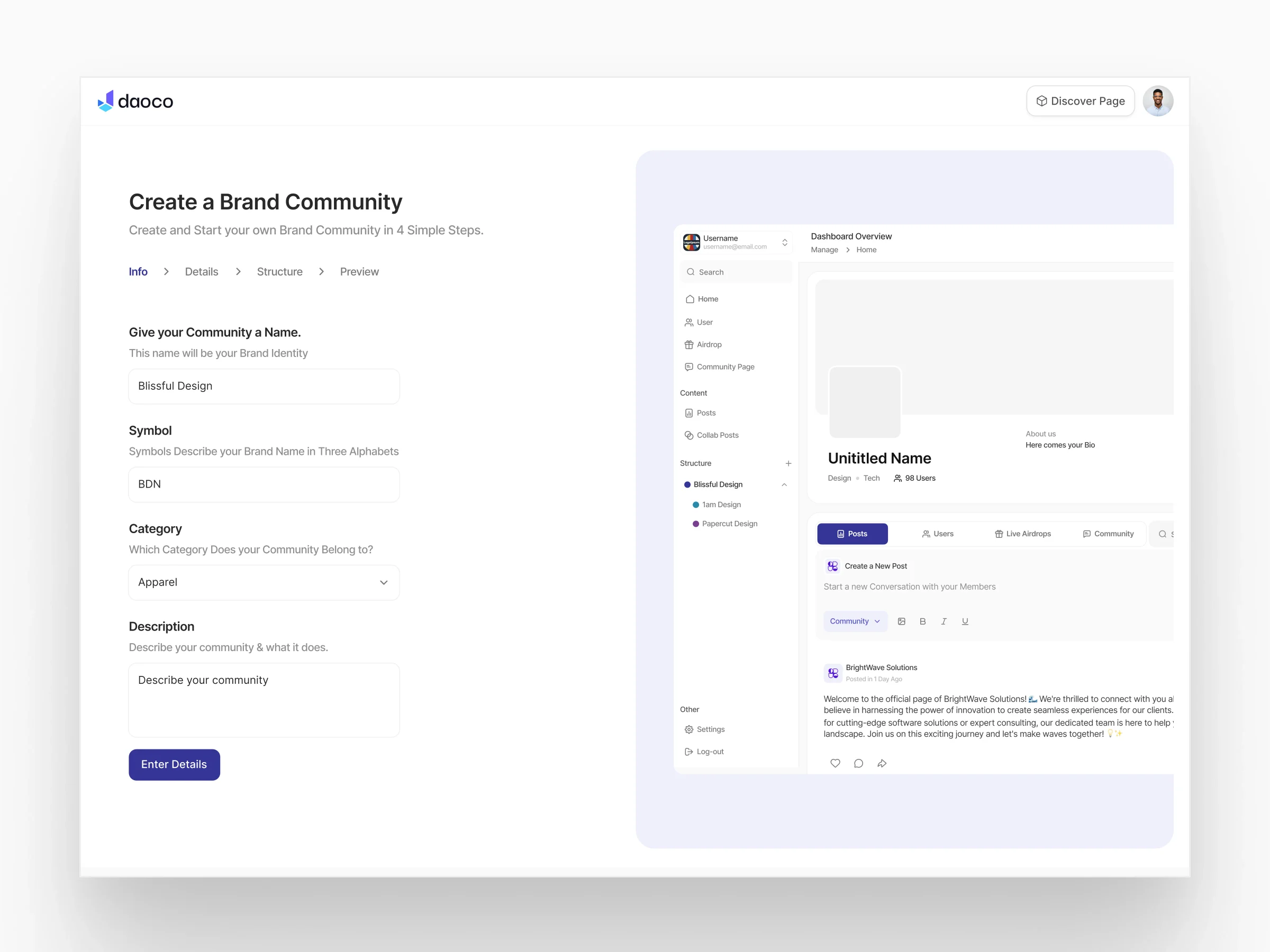Daoco onboarding